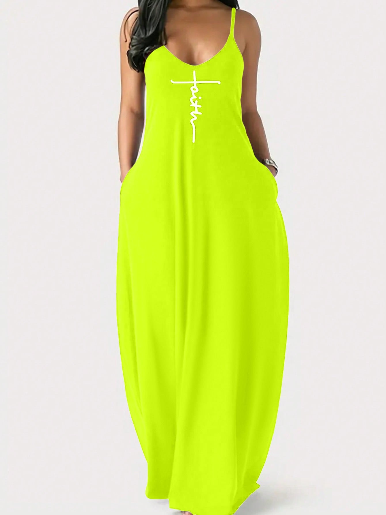 Women's Floral Cami Dress - Elegant Sleeveless Fashion