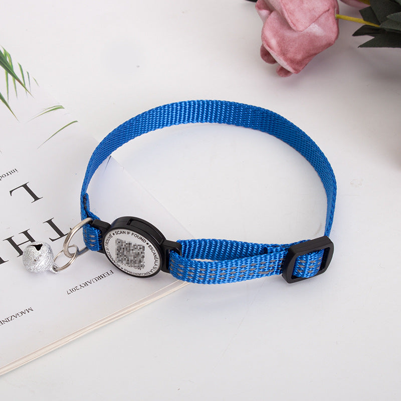 Smart GPS Pet Collar for Cats - Real-time Tracking & Activity Monitor