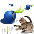 Interactive Cat Toy Ball: Automatic Rechargeable Smart Rolling Toy for Indoor Cats