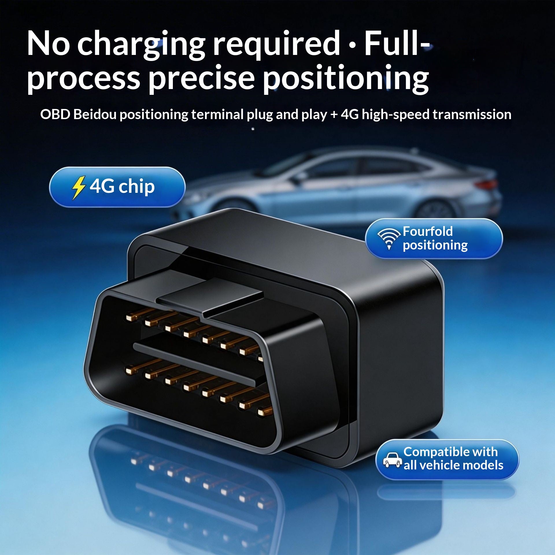 Compact GPS Real-time Vehicle Tracker | Precision Mini Locator