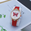 Butterfly Women's Quartz Watch - Simple & Casual Design