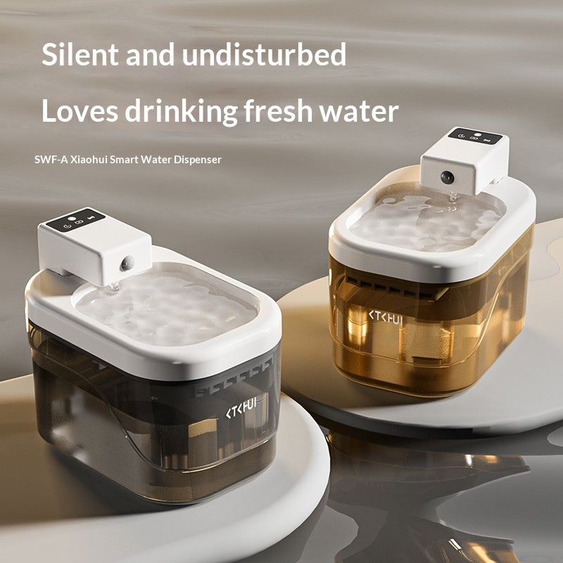 SmartFlow Motion-Sensing Cat Water Fountain – Ultra-Quiet & Fresh Hydration