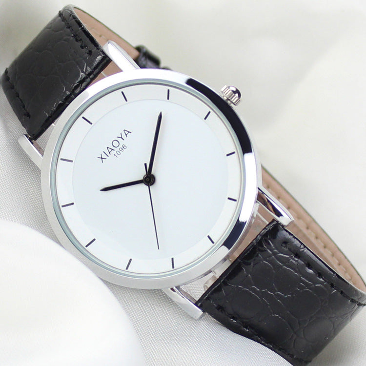 Chic Retro Korean Style Waterproof Couple's Watch - Perfect for Students