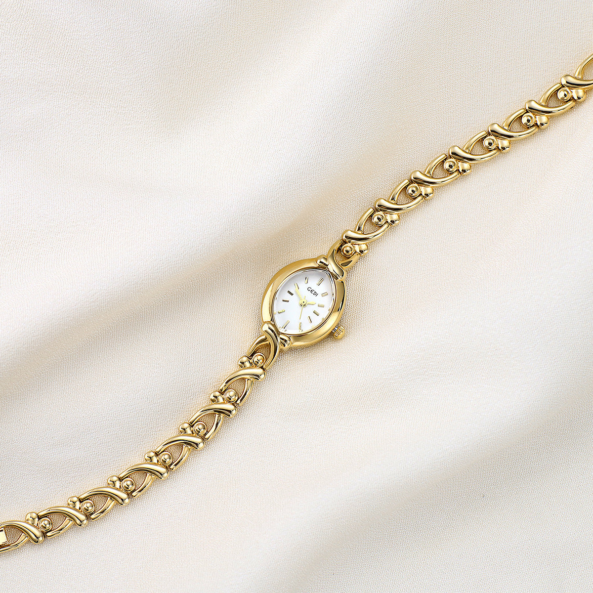 Elegant Slim Quartz Watch for Women - Stainless Steel & Water Resistant