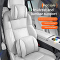 Luxury Silk Cotton Car Headrest Pillow for Neck Support
