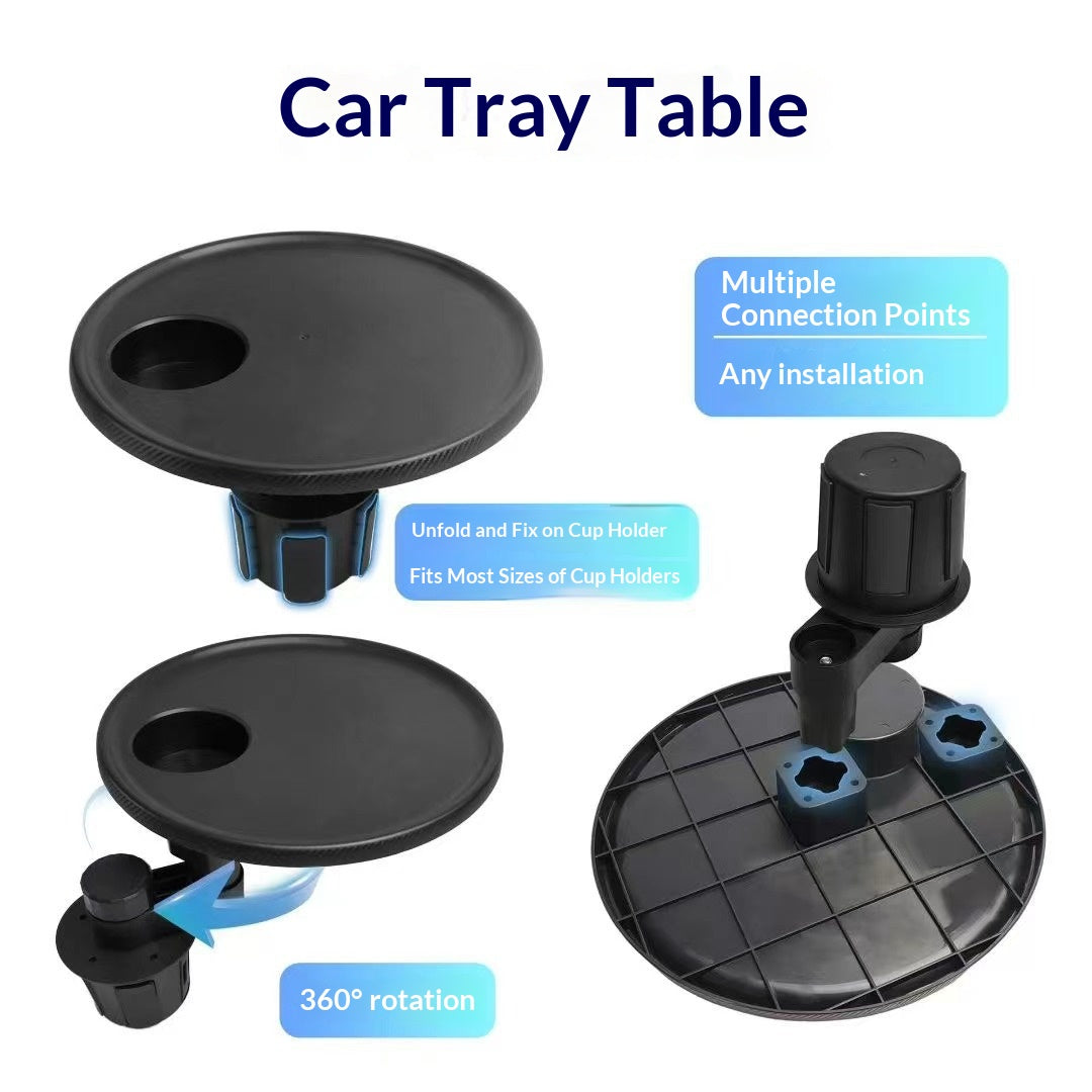 Portable Car Dining & Tea Tray - On-the-Go Convenience