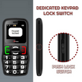 Returned Resale - TTfone TT220 Big Button Mobile with USB Cable, EE Pay As You Go