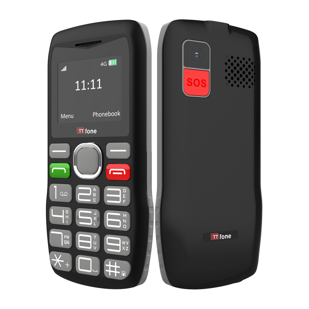 TTfone TT890 4G Mobile Phone with Mains Charger