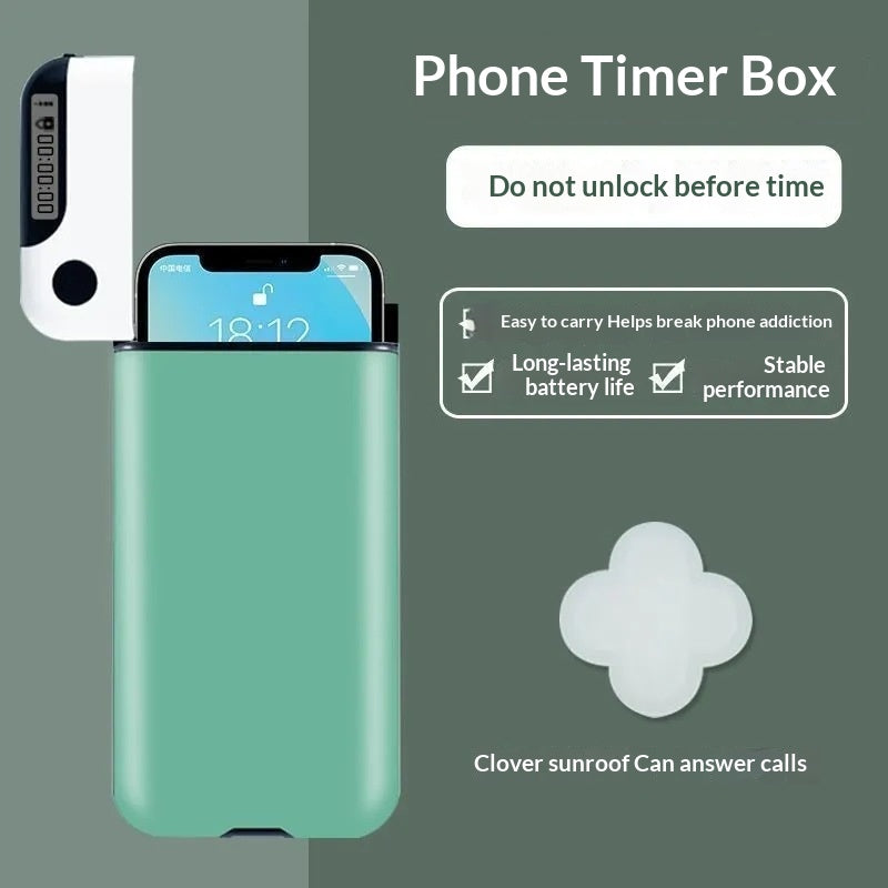 Timed Phone-Locking Box: Self-Discipline Tool for Digital Detox