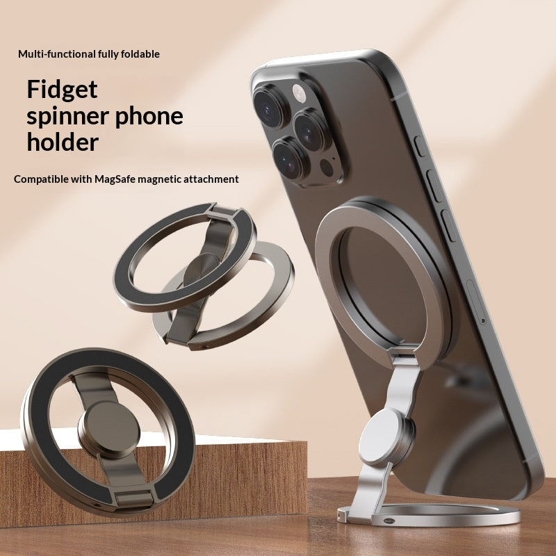 Double-Sided Magnetic Gyro Phone Holder - Universal Car Mount