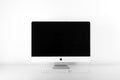 Foldable adjustable aluminium laptop stand on desk